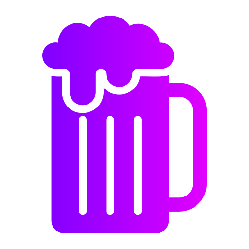 맥주 Generic gradient fill icon