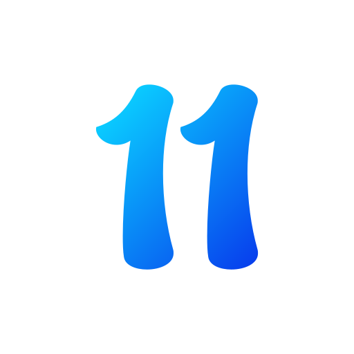 11번 Generic gradient fill icon