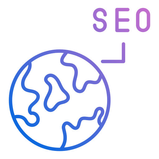 Seo Generic gradient outline icon