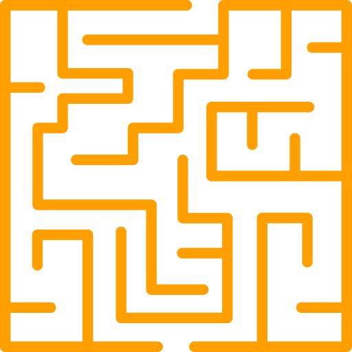 labyrinthe Generic color outline Icône