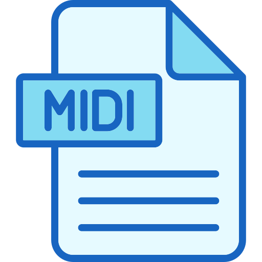 midi Generic color lineal-color icon