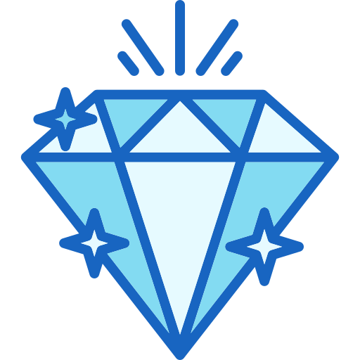 diamant Generic color lineal-color icon