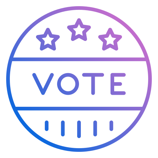 Vote Generic gradient outline icon