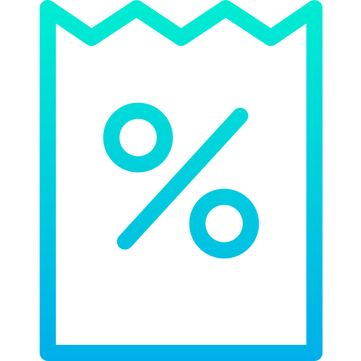 Invoice Kiranshastry Gradient icon