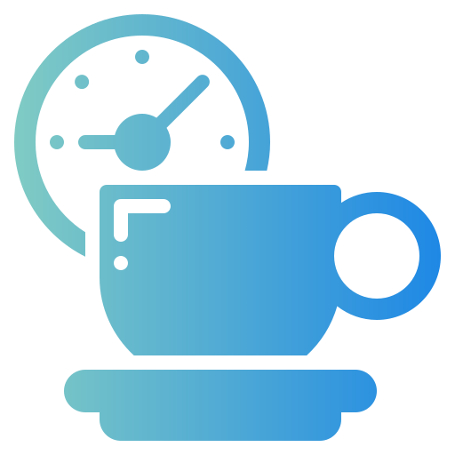 Coffee break Generic gradient fill icon