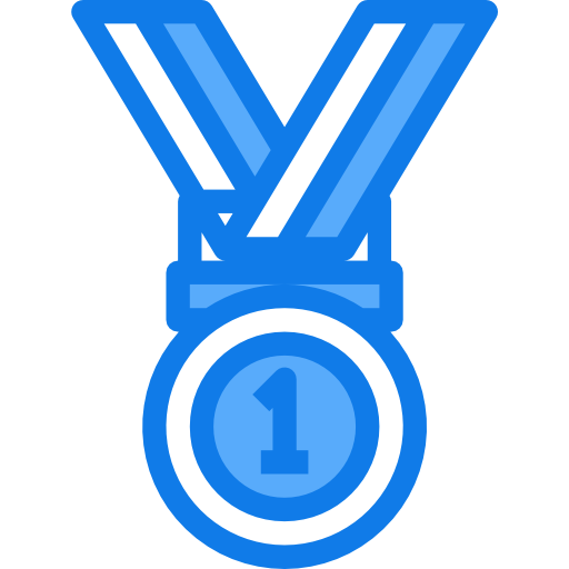 Medal Justicon Blue icon