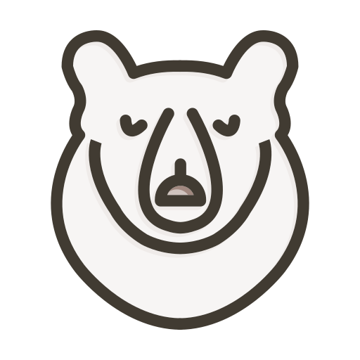 Polar bear Generic color lineal-color icon