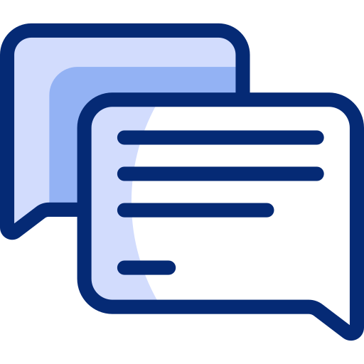 Message Basic Accent Lineal Color icon