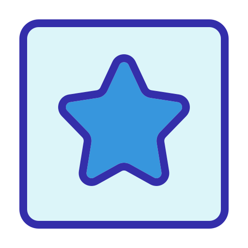 Star Generic color lineal-color icon