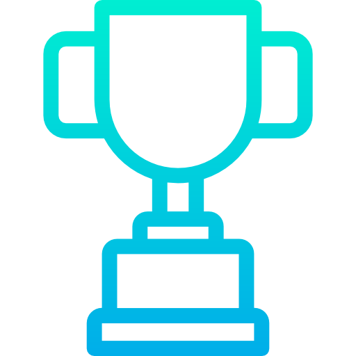 trophäe Kiranshastry Gradient icon