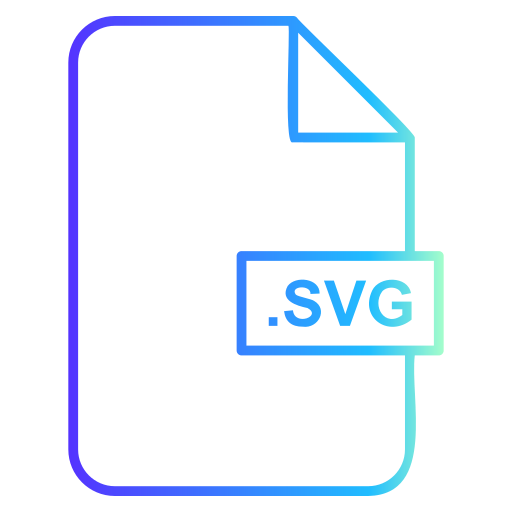 svg-datei Generic gradient outline icon