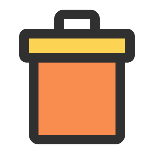 Trash Generic color lineal-color icon