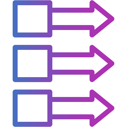 infografisch Generic gradient outline icon