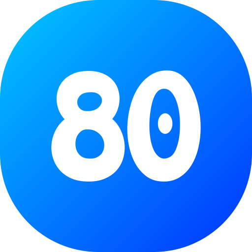 80 Generic gradient fill icon