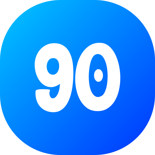 90 Generic gradient fill icon