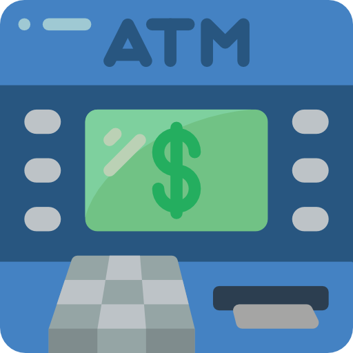 atm Basic Miscellany Flat icon