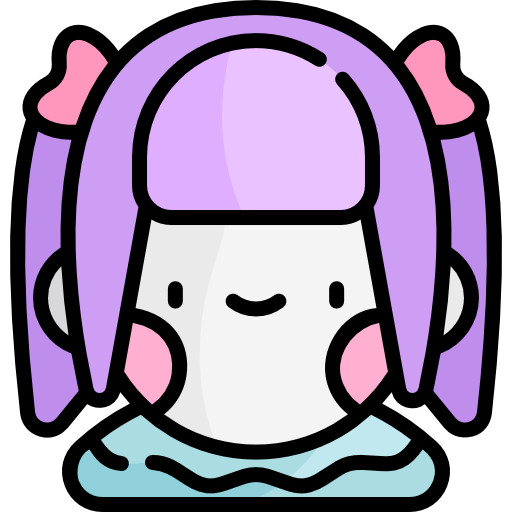 Doll Kawaii Lineal color icon