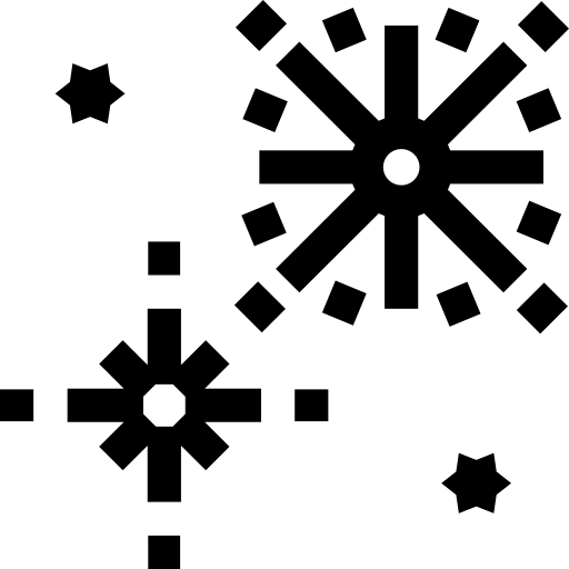 fajerwerki Basic Straight Lineal ikona