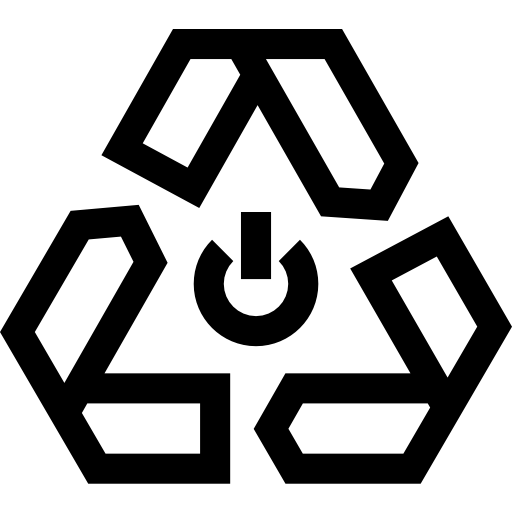 riciclare Basic Straight Lineal icona