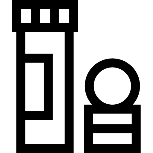 bouteille de pilules Basic Straight Lineal Icône