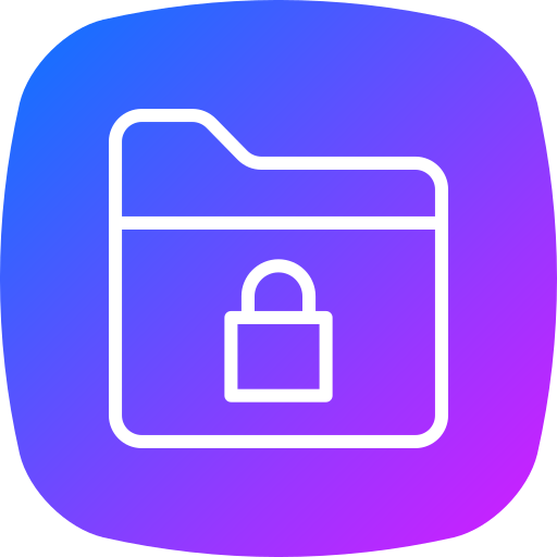 Folder Generic gradient fill icon