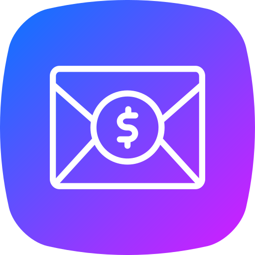 Message Generic gradient fill icon