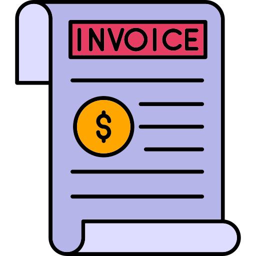 Invoice Generic color lineal-color icon