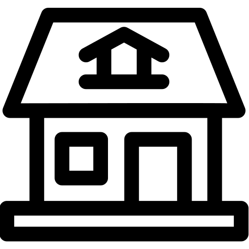 lar Basic Rounded Lineal Ícone