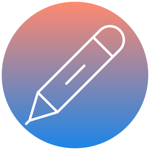 編集ツール Generic gradient fill icon