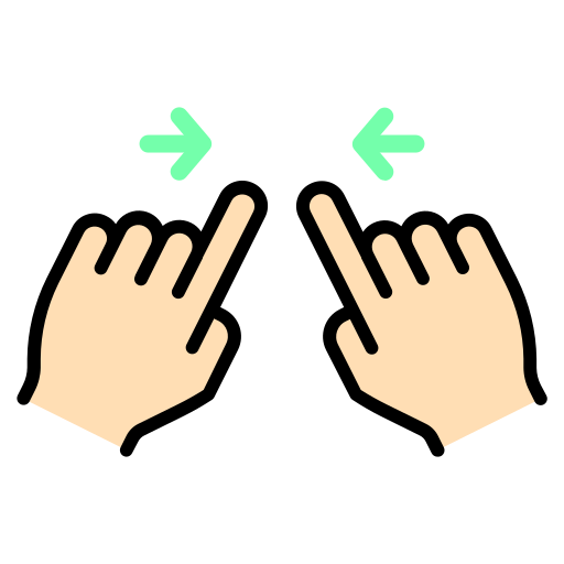 hand Generic color lineal-color icon