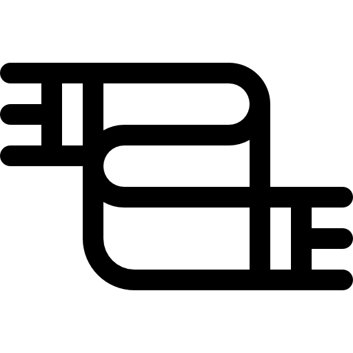 sjaal Basic Rounded Lineal icoon