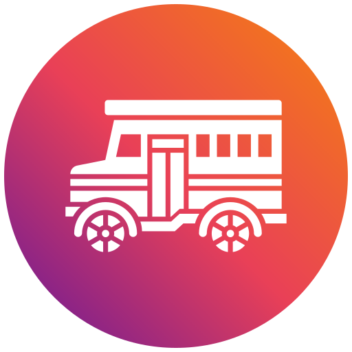 bus Generic gradient fill icon