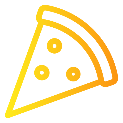 pizza Generic gradient outline icon