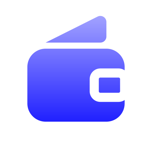 geldbörse Generic gradient fill icon