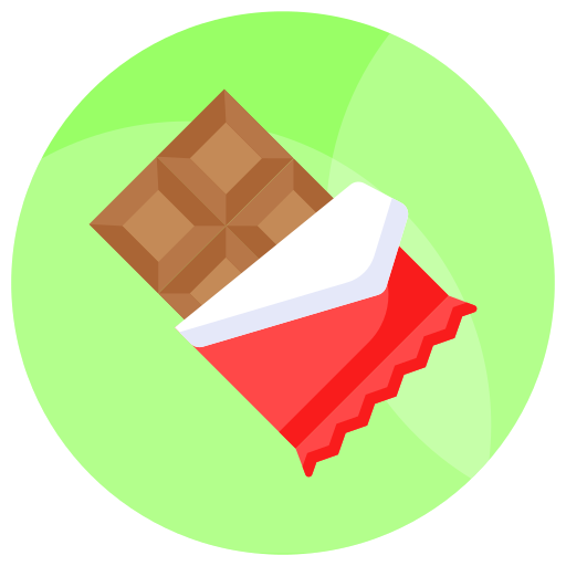 Chocolate bar Generic color fill icon