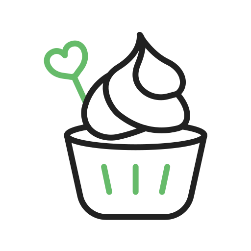 cupcake Generic color outline icon