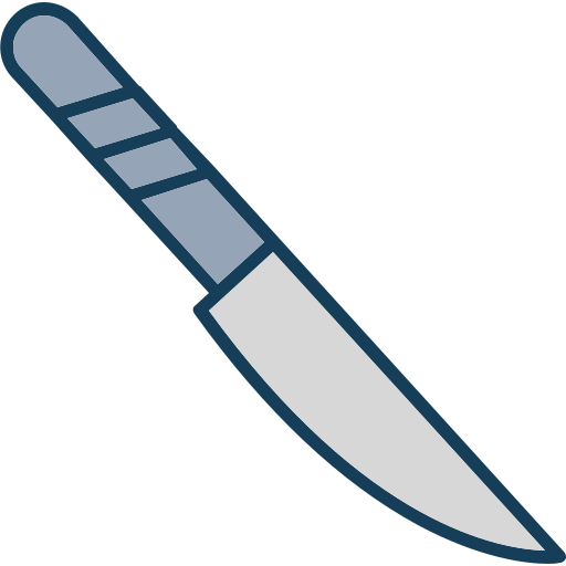 messer Generic color lineal-color icon