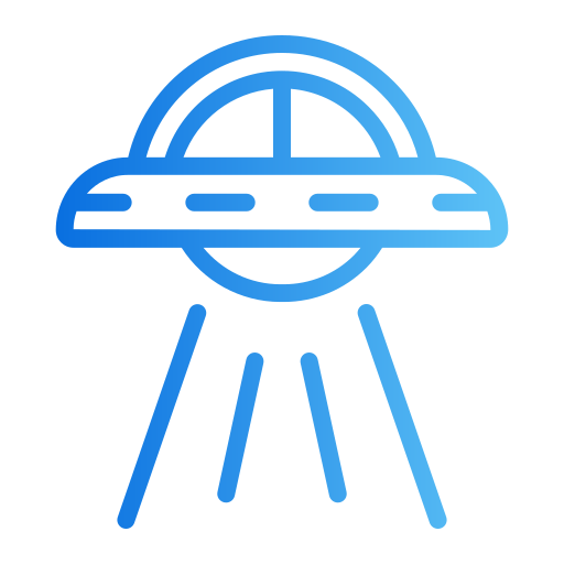 Ufo Generic gradient outline icon