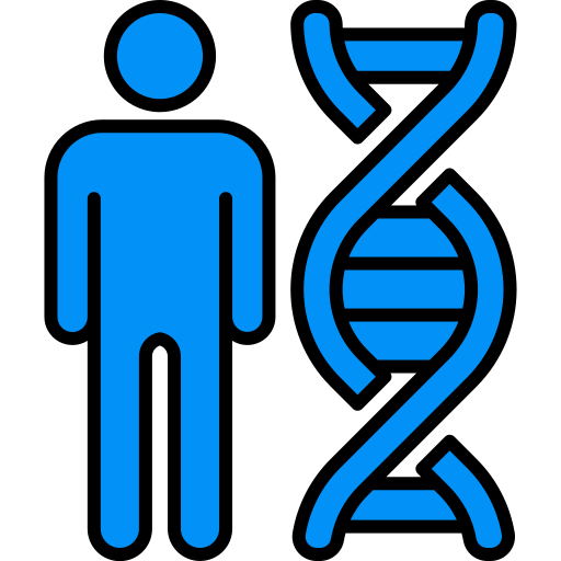 Dna Generic color lineal-color icon