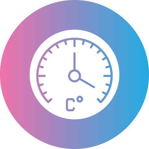 thermometer Generic gradient fill icoon