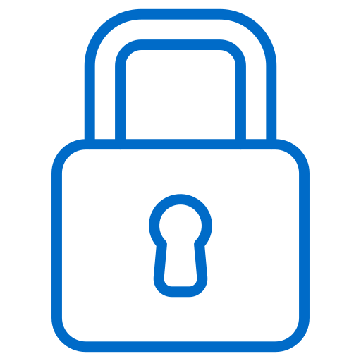 Padlock Generic color outline icon