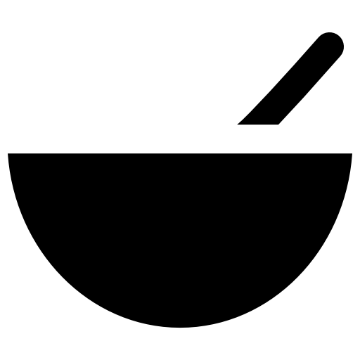 丼鉢 Vector Market Fill icon