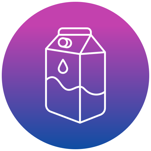 Milk Generic gradient fill icon