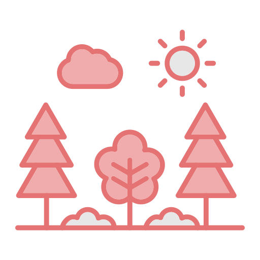 Forest Generic color lineal-color icon