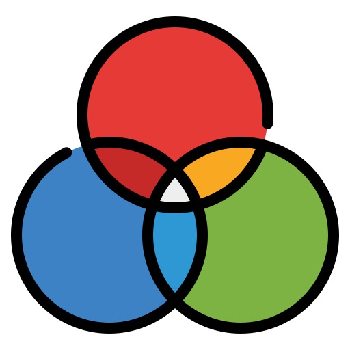 Rgb Generic color lineal-color icon