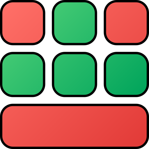 layout Generic gradient lineal-color icon