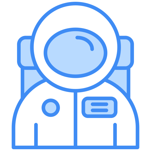 宇宙飛行士 Generic color lineal-color icon