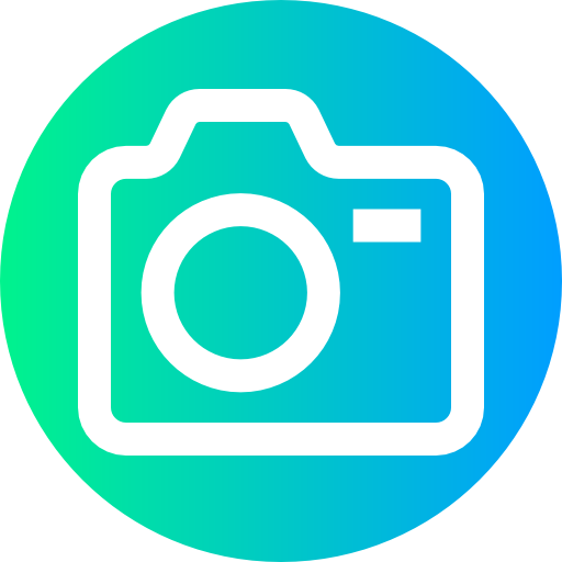 Photo camera Super Basic Straight Circular icon