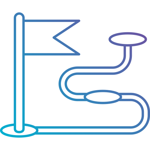 중요한 단계 Generic gradient outline icon