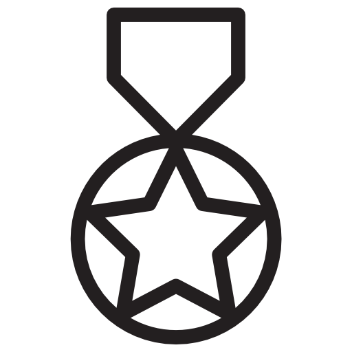 medal Vector Market Light Rounded ikona